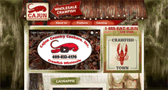 Desktop Screenshot of cajuncountrycookers.com